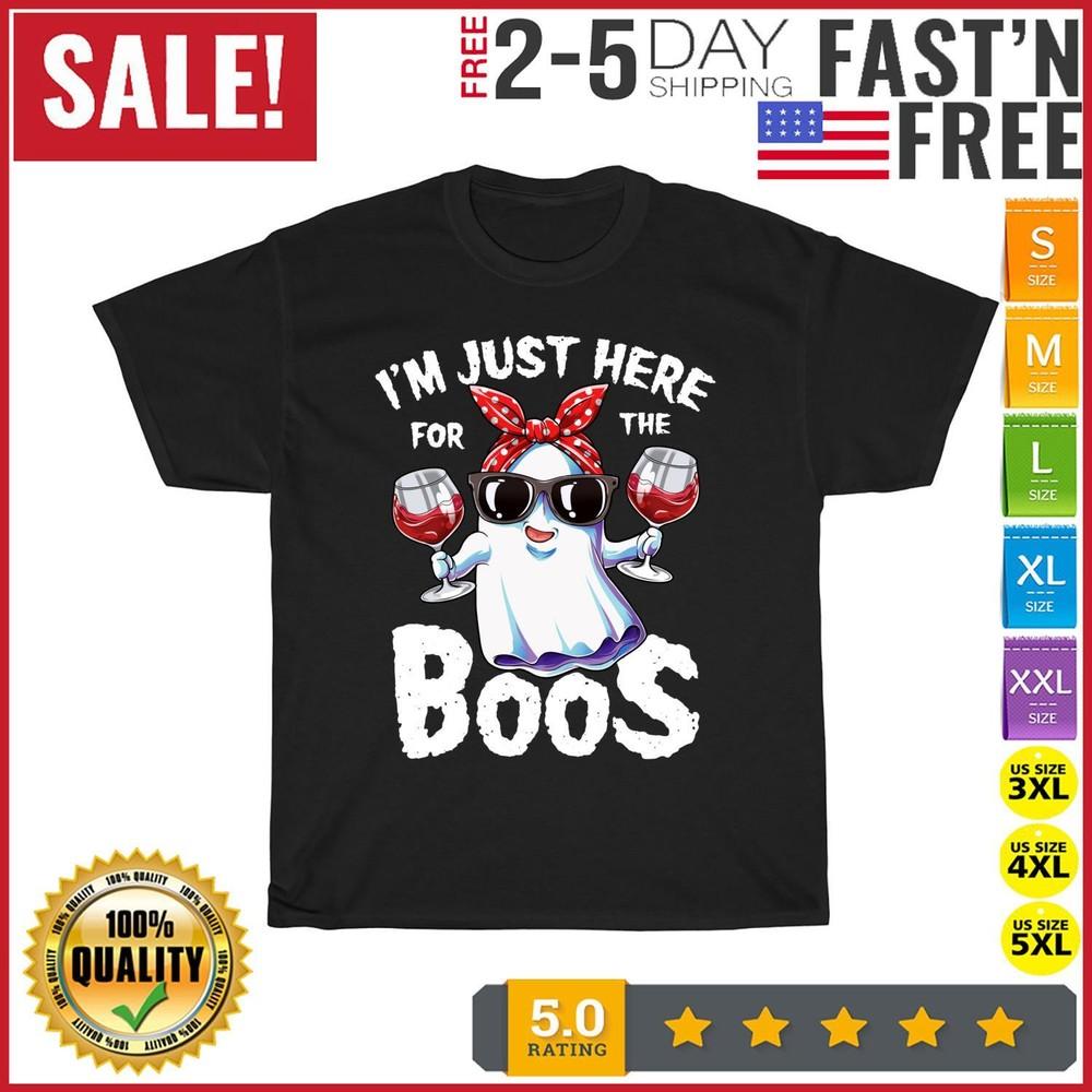 I m Just Here For The Boos Funny Halloween Vintage T Shirt Men Women Fashion NEW 2XL
I m Just Here For The Boos Funny Halloween Vintage T Shirt Men Women Fashion NEW 2XL