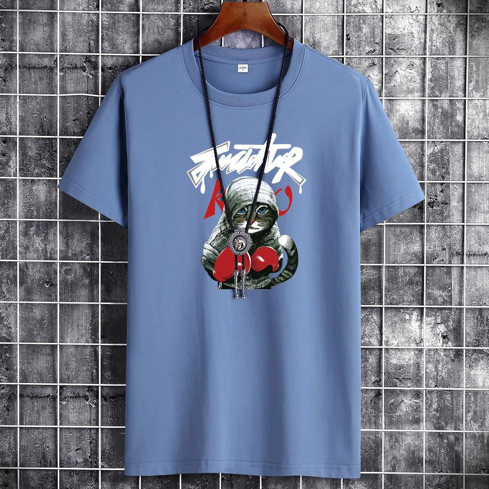 QICED Летняя футболка с короткими рукавами, мужская футболка с круглым вырезом и трендовым низом XXXXXXL тафтса синий
QICED Летняя футболка с короткими рукавами, мужская футболка с круглым вырезом и трендовым низом XXXXXXL тафтса синий