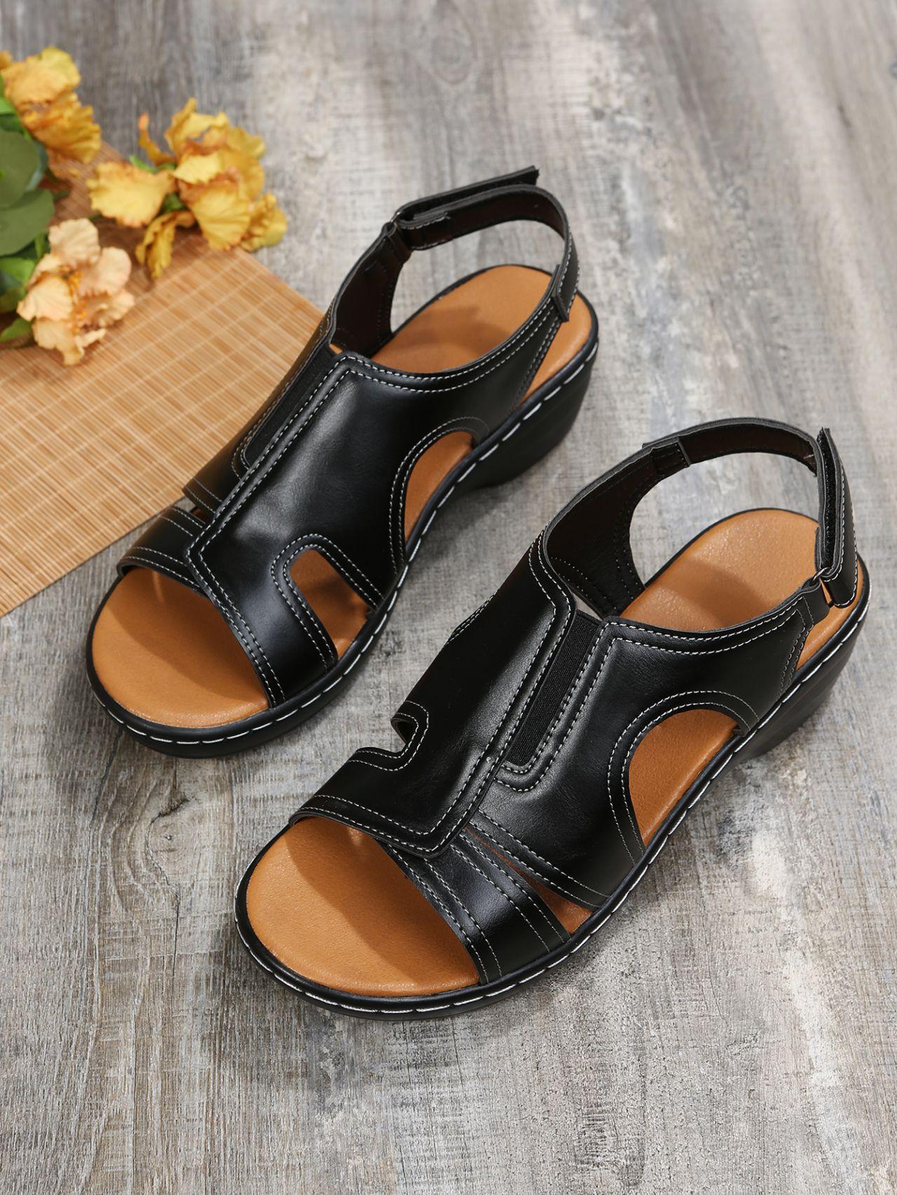 35-43 Summer Women Shoes Sandals Open Toe Walking Shoes Soft Ladies Shoes Wedge Women Shoe Roman Sandal Women Female Footwear 43 чёрный
35-43 Summer Women Shoes Sandals Open Toe Walking Shoes Soft Ladies Shoes Wedge Women Shoe Roman Sandal Women Female Footwear 43 чёрный