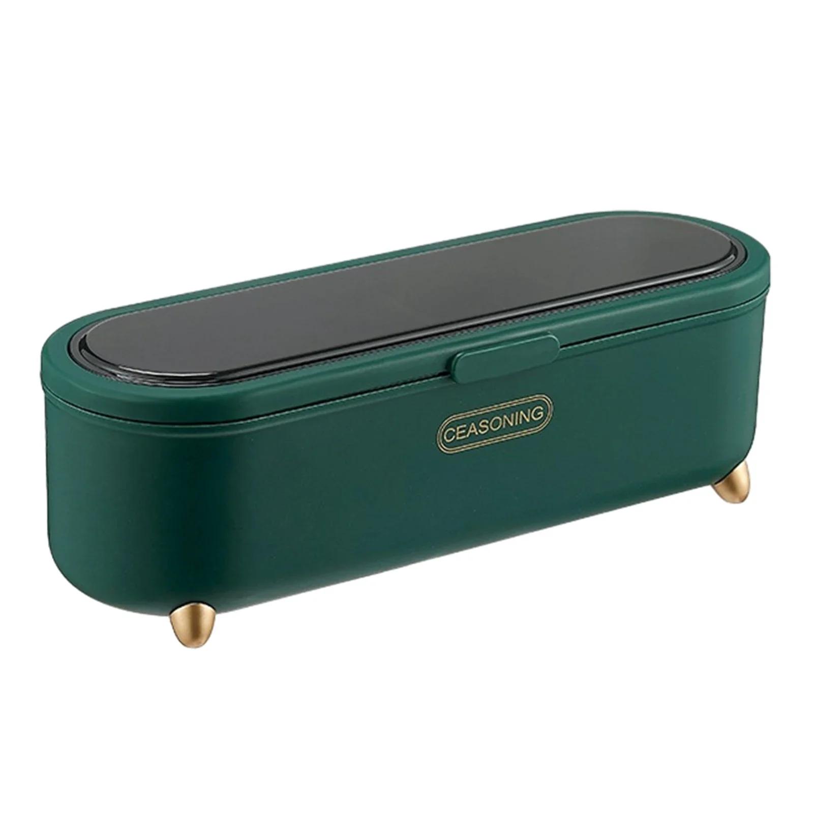 4-секционная коробка для приправ, большая емкость, герметичная банка для специй, многоцелевой ящик для хранения специй, кухонные принадлежности для соли, сахара
4-секционная коробка для приправ, большая емкость, герметичная банка для специй, многоцелевой ящик для хранения специй, кухонные принадлежности для соли, сахара