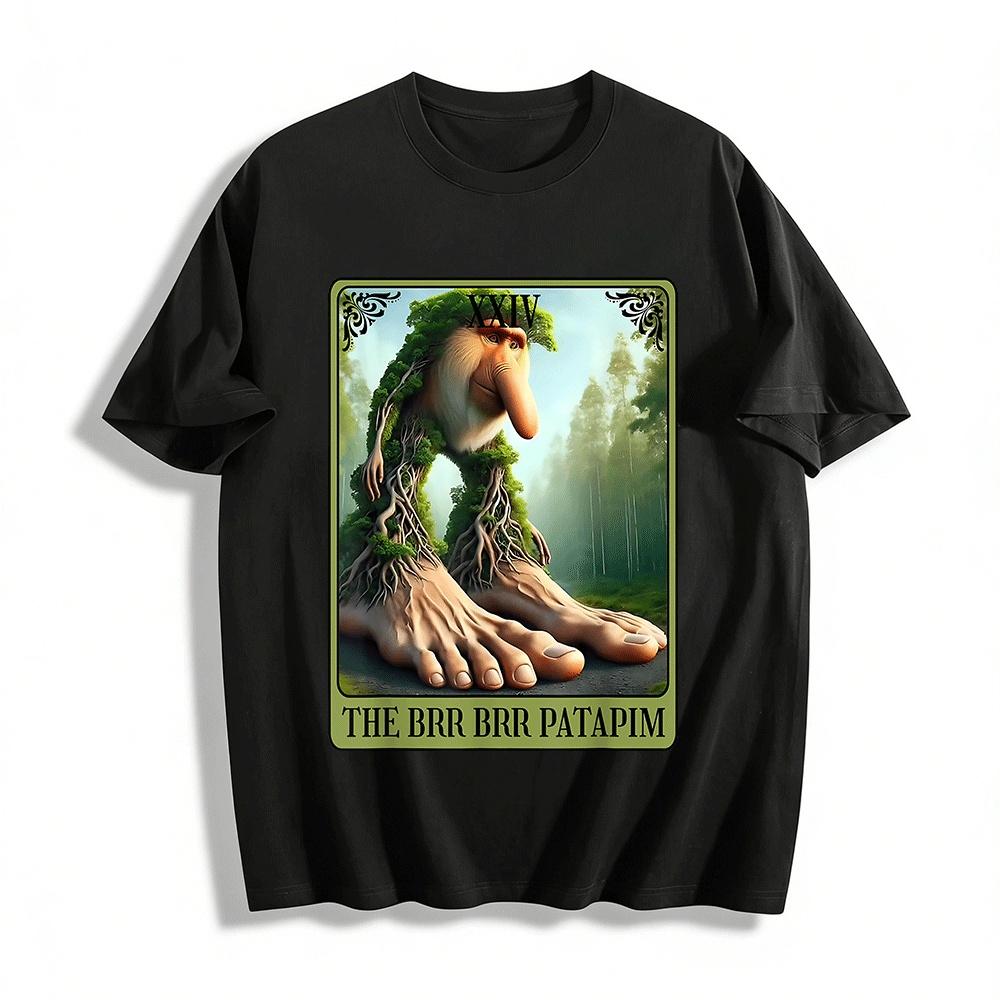 Tarot Card Style Forest Tree Creature Graphic Casual Tee Pure cotton T-shirt 6XL
Tarot Card Style Forest Tree Creature Graphic Casual Tee Pure cotton T-shirt 6XL