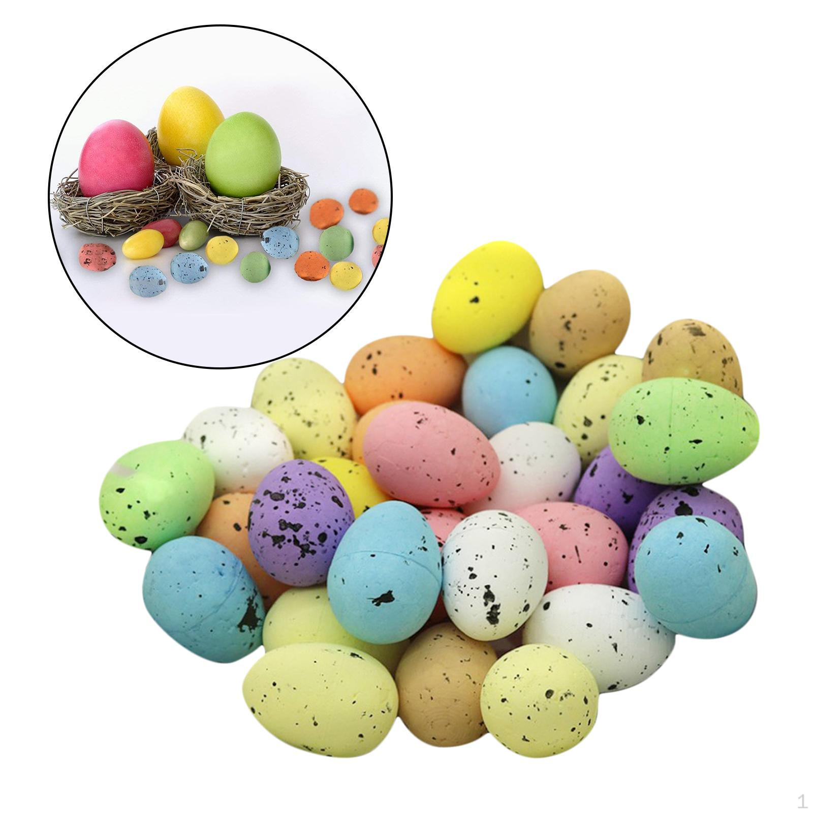 30 Pieces Foam Colored Easter Eggs Simulation Artificial Egg Game Tools Home
30 Pieces Foam Colored Easter Eggs Simulation Artificial Egg Game Tools Home