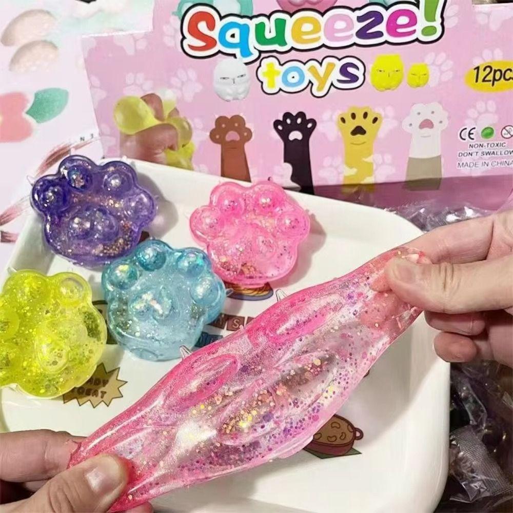 Силіконова іграшка Cat Paw Squeeze Toy Повільний відскок Cat Paw Pinch Toy Мультфільм Fidget Toy Жарти рожевий
Силіконова іграшка Cat Paw Squeeze Toy Повільний відскок Cat Paw Pinch Toy Мультфільм Fidget Toy Жарти рожевий