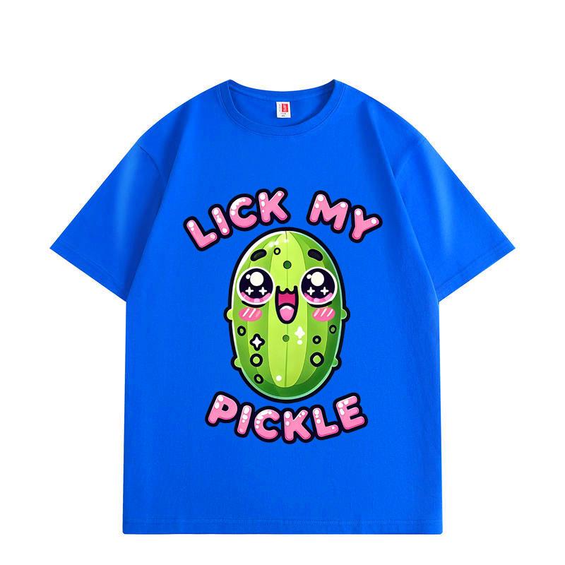 Lick My Pickle Funny Meme T-shirt Streetwear Harajuku Y2k Short Sleeve T-shirts Men s Women s Casual Oversized T Shirts 3XL
Lick My Pickle Funny Meme T-shirt Streetwear Harajuku Y2k Short Sleeve T-shirts Men s Women s Casual Oversized T Shirts 3XL