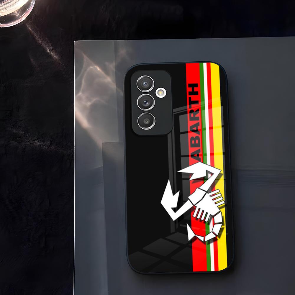 ABARTH Italy Car Phone Case Glass Back for Samsung S23 S24 S22 S30 S21 S20 S9 S10E Note 20 10 Ultra Pro Plus Cover Samsung s23fe
ABARTH Italy Car Phone Case Glass Back for Samsung S23 S24 S22 S30 S21 S20 S9 S10E Note 20 10 Ultra Pro Plus Cover Samsung s23fe