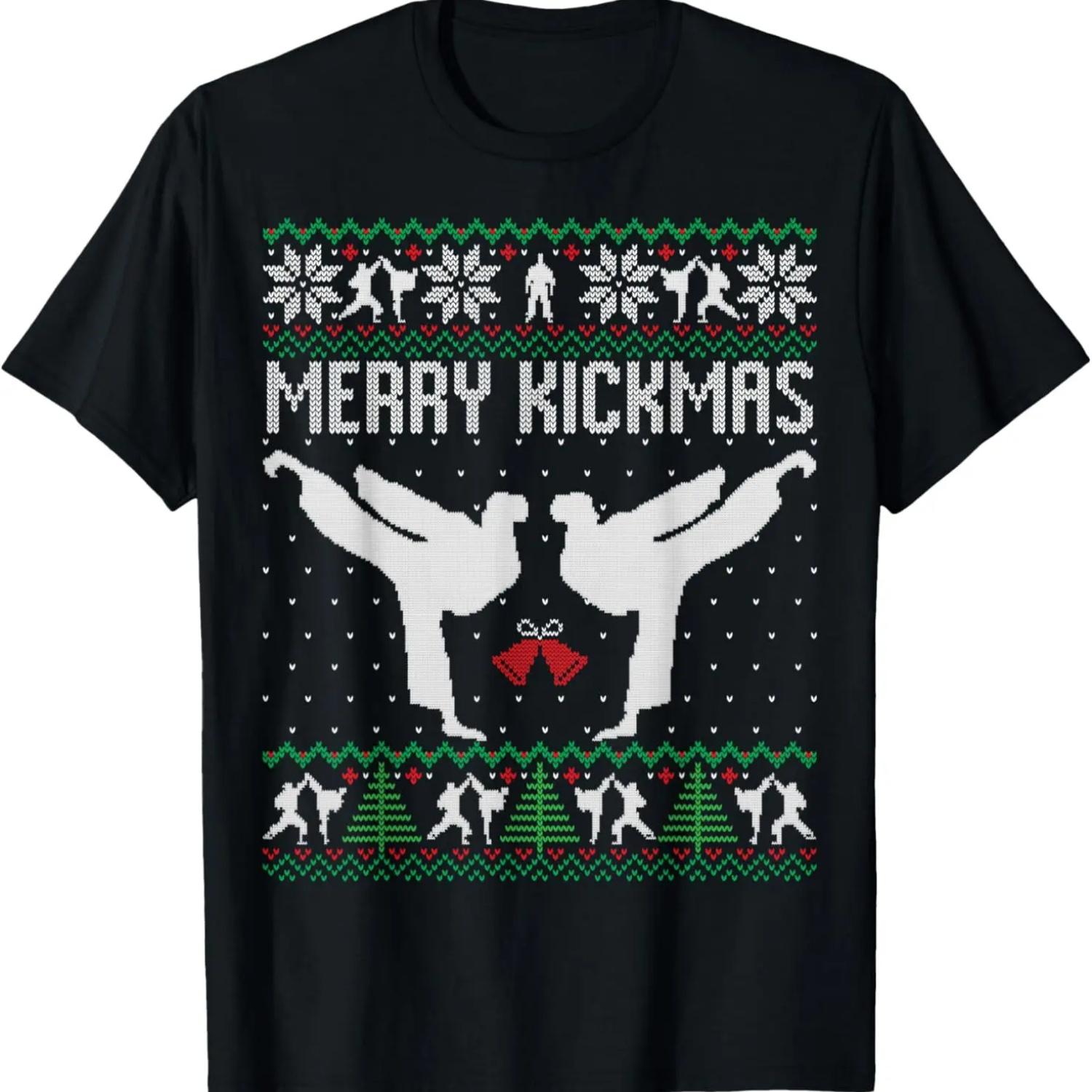 Merry Kickmas Ugly Christmas Karate Jiu Jitsu Martial MMA T-Shirt XXXXXL чёрный
Merry Kickmas Ugly Christmas Karate Jiu Jitsu Martial MMA T-Shirt XXXXXL чёрный