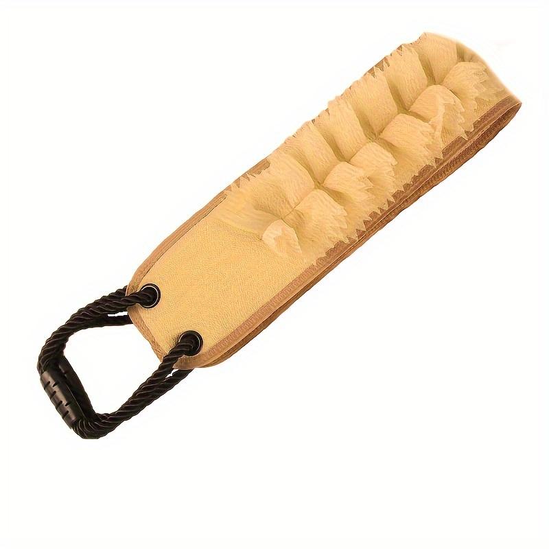 Мужская мочалка для спины из тонкой сетки люфы и с вогнуто-выпуклой текстурированной поверхностью - Глубоко очищающее и отшелушивающее полотенце с прочными ручками и веревкой
Мужская мочалка для спины из тонкой сетки люфы и с вогнуто-выпуклой текстурированной поверхностью - Глубоко очищающее и отшелушивающее полотенце с прочными ручками и веревкой