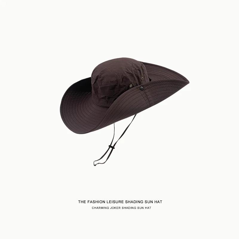 Western Cowboy Fisherman Hat Quick-drying 12CM Big Brim Outdoor Waterproof Camping Mountaineering Hat UV Protection Unisex Hat 54-59cm коричневый
Western Cowboy Fisherman Hat Quick-drying 12CM Big Brim Outdoor Waterproof Camping Mountaineering Hat UV Protection Unisex Hat 54-59cm коричневый