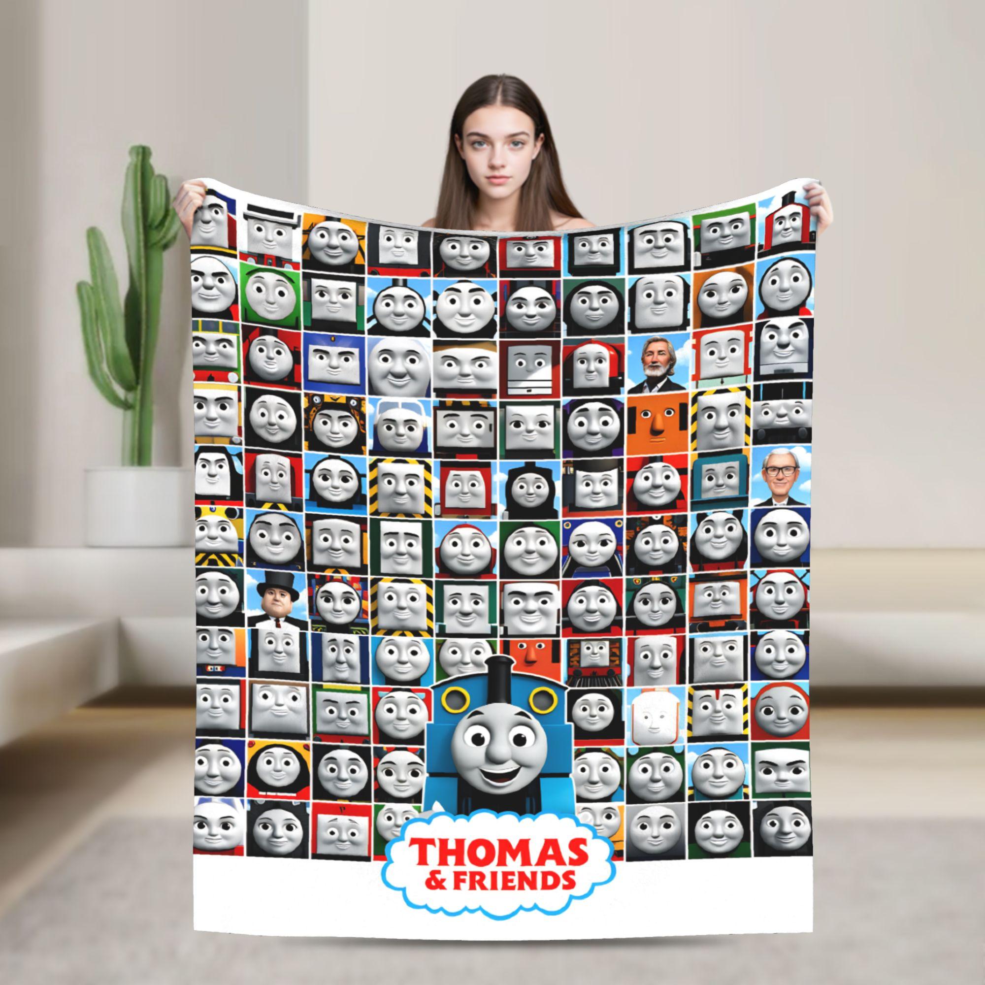 T-Thomas The Train Friends Flannel Blanket Cartoon Railway James Soft Warm Bedding Throws for Home Decor Picnic Sofa Bed Cover 75x90cm
T-Thomas The Train Friends Flannel Blanket Cartoon Railway James Soft Warm Bedding Throws for Home Decor Picnic Sofa Bed Cover 75x90cm
