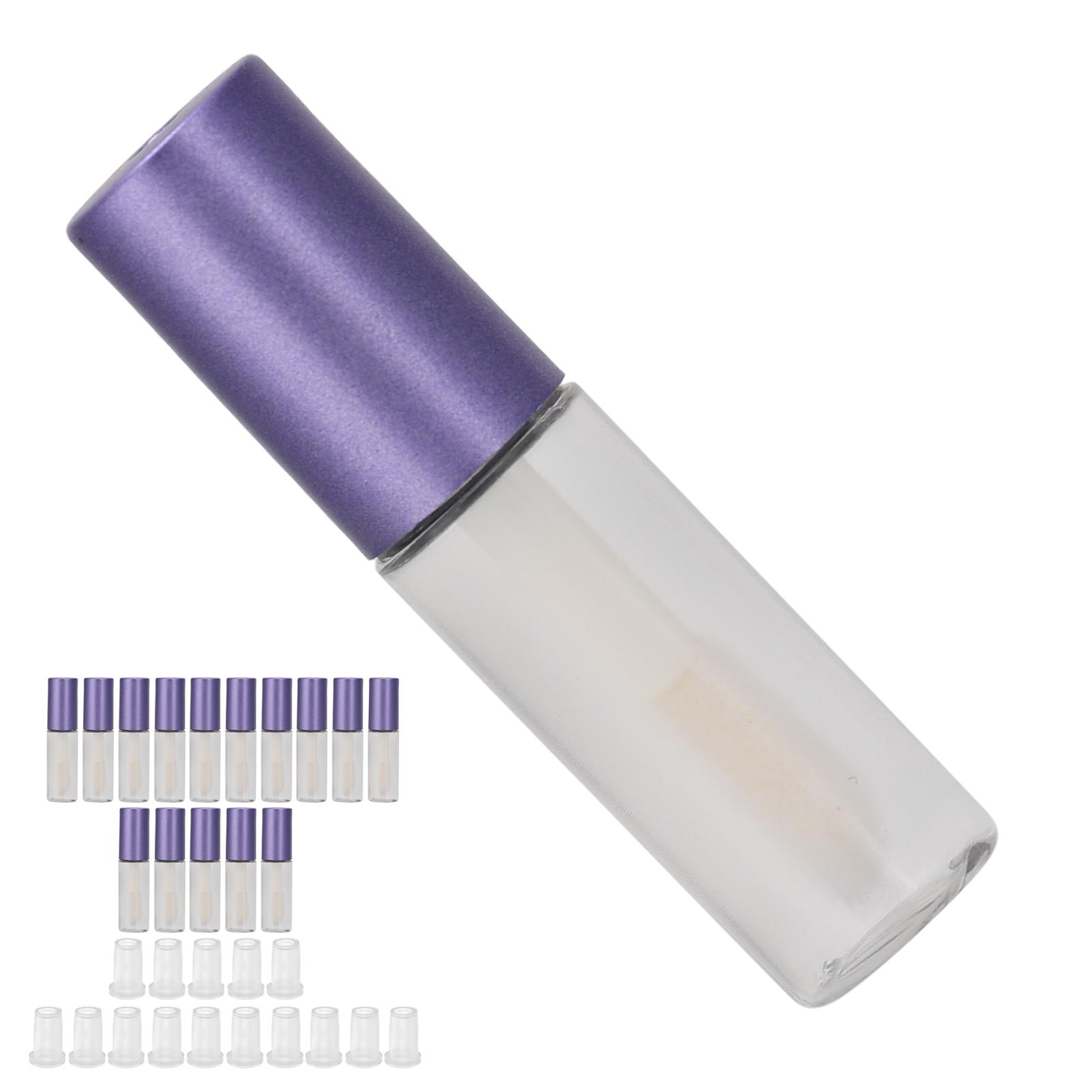 15 Pieces Small Lip Gloss Tube 1.2ML Lip Glaze Bottles Trial Packed Cosmetic Containers with Rubber Stoppers Purple
15 Pieces Small Lip Gloss Tube 1.2ML Lip Glaze Bottles Trial Packed Cosmetic Containers with Rubber Stoppers Purple