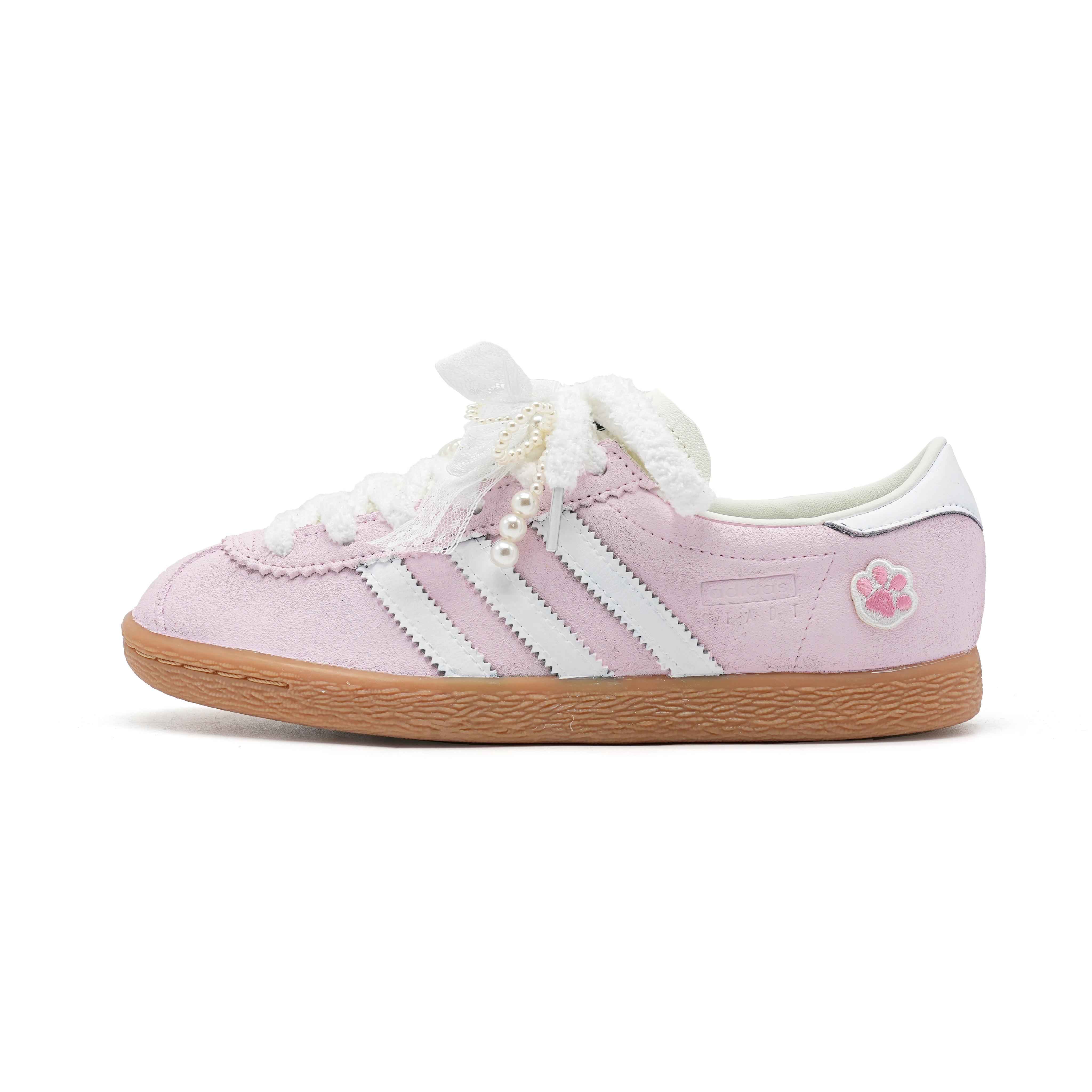 Adidas Originals Stadt Peach Pink Abrasion Resistant German Army Trainers Unisex Pink JR6342(Team1166-) 35⅔
Adidas Originals Stadt Peach Pink Abrasion Resistant German Army Trainers Unisex Pink JR6342(Team1166-) 35⅔