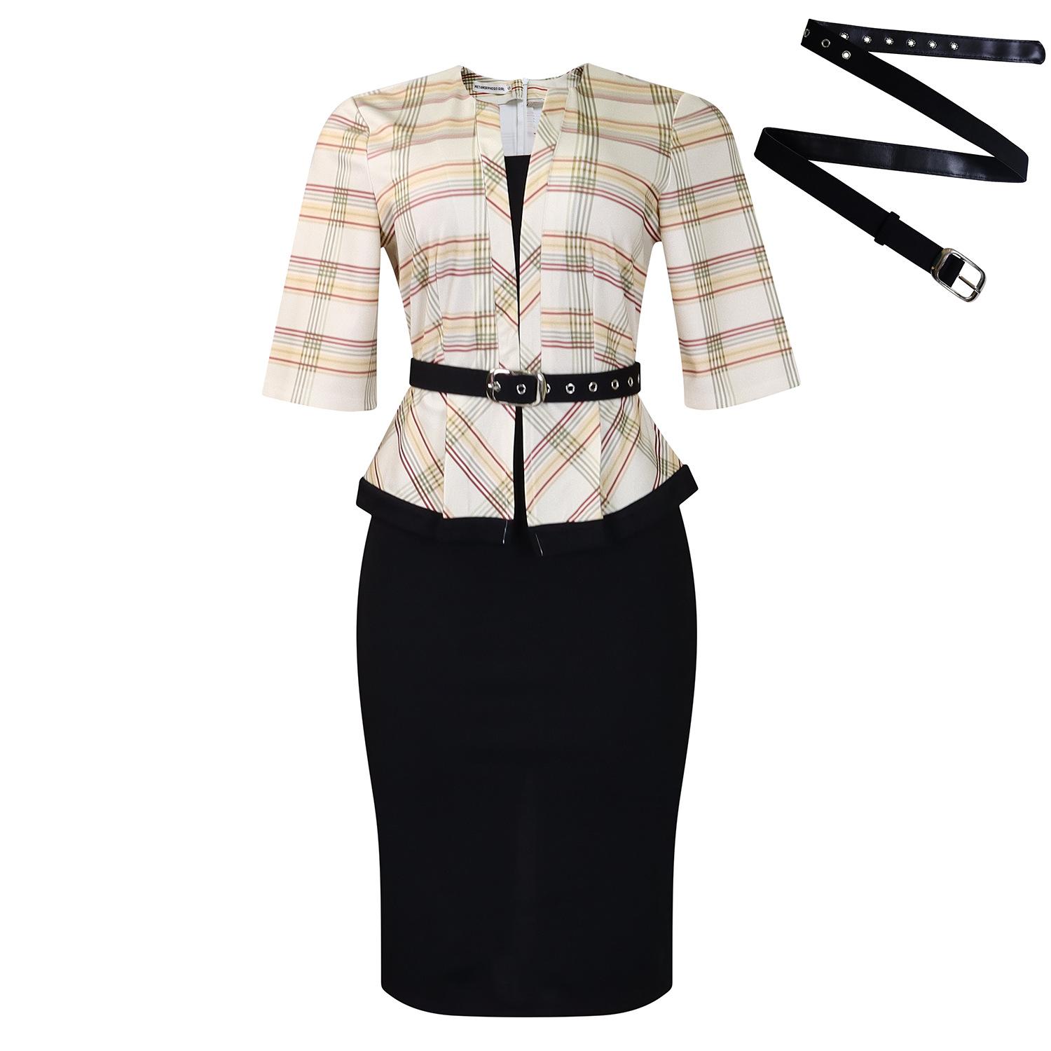Women s new fashion printing splicing hip wrap OL pencil skirt dress XXXL
Women s new fashion printing splicing hip wrap OL pencil skirt dress XXXL