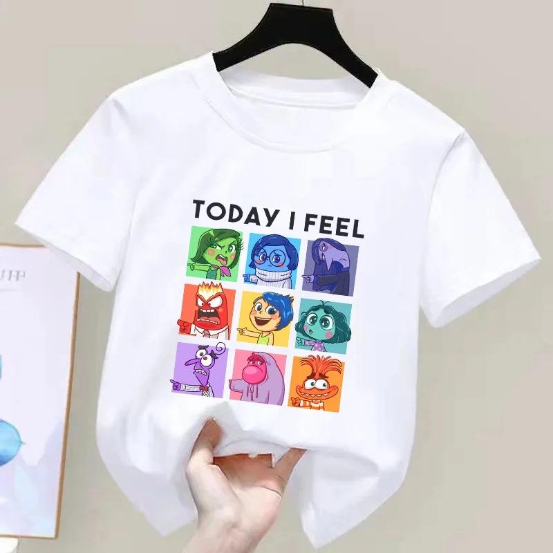 Disney Pixar inside out 2 Today I Feel T-Shirt for Boys & Girls Short Sleeve Casual Top Ages 3-12 Toddler Summer Clothing 100
Disney Pixar inside out 2 Today I Feel T-Shirt for Boys & Girls Short Sleeve Casual Top Ages 3-12 Toddler Summer Clothing 100