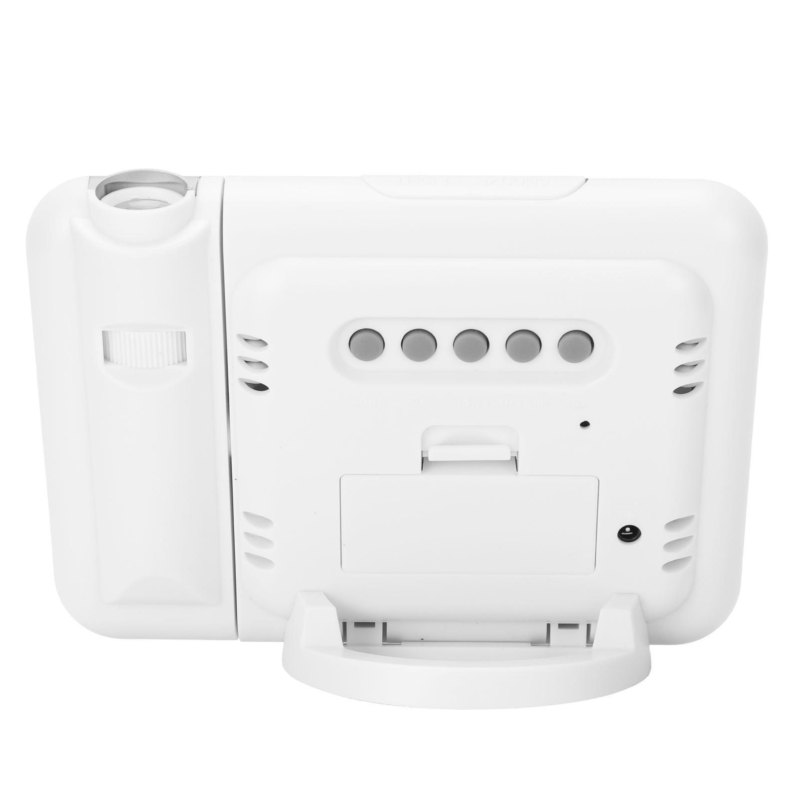 Indoor Projection LED Clock Thermometer Hygrometer Wther Forecast Snooze Perpetual Calendar
Indoor Projection LED Clock Thermometer Hygrometer Wther Forecast Snooze Perpetual Calendar