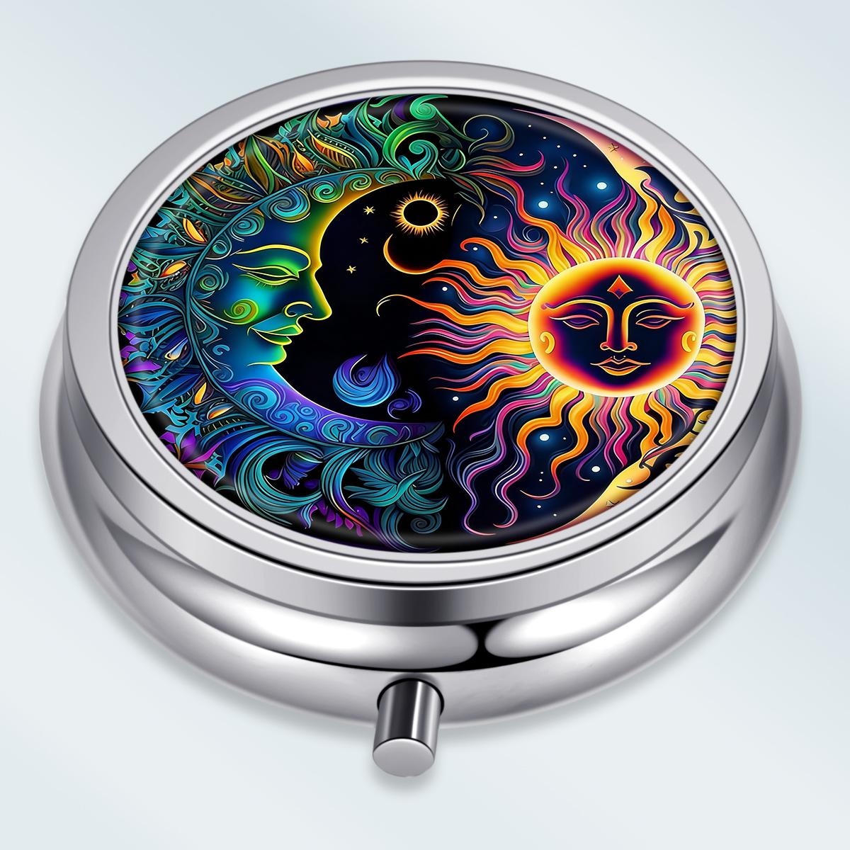 Portable Pill Box with 3 Compartments, Mini Metal Medicine Organizer Case, Cute Printed Pill Container for Vitamins, Pills, Jewelry, Travel, Daily Use разноцветный
Portable Pill Box with 3 Compartments, Mini Metal Medicine Organizer Case, Cute Printed Pill Container for Vitamins, Pills, Jewelry, Travel, Daily Use разноцветный