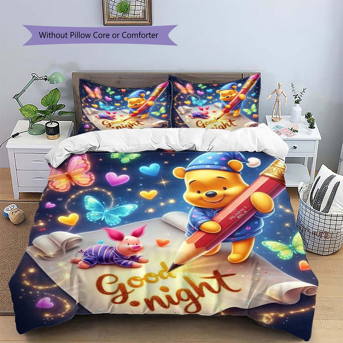 The Honey Jar Winnie The Pooh and Piglet Toy Set Is The Perfect Choice for Decorating A Child s Bedroom; It s Soft and Warm. 135x200cm
The Honey Jar Winnie The Pooh and Piglet Toy Set Is The Perfect Choice for Decorating A Child s Bedroom; It s Soft and Warm. 135x200cm