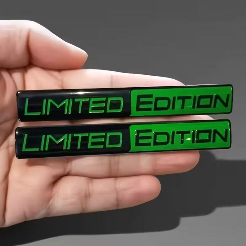 2 шт. Черная версия 3D Значок на кузов автомобиля Наклейка Limited Edition Эмблема на багажник Наклейка Аксессуар для Автомобиля Мотоцикла Велосипеда зелёный
2 шт. Черная версия 3D Значок на кузов автомобиля Наклейка Limited Edition Эмблема на багажник Наклейка Аксессуар для Автомобиля Мотоцикла Велосипеда зелёный