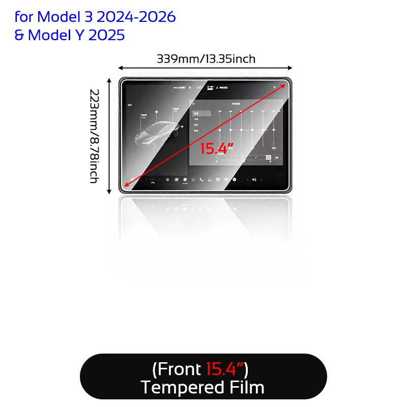 for Tesla Model 3 Highland 2024-2026 Y Juniper HD Tempered Glass Film Screen Protector Navigation Protective Cover Accessories
for Tesla Model 3 Highland 2024-2026 Y Juniper HD Tempered Glass Film Screen Protector Navigation Protective Cover Accessories