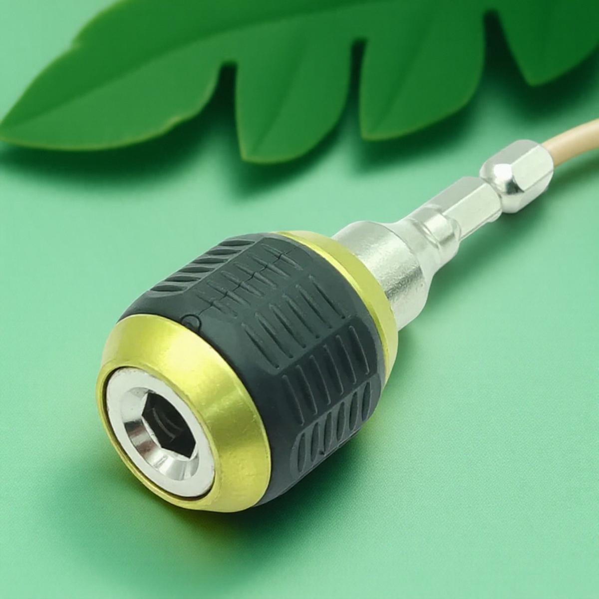 1 4 Inch Hex Handle Big Head Pop Up Quick Release Self Locking Adapter Electric Drill Driver Bit Extension Rod
1 4 Inch Hex Handle Big Head Pop Up Quick Release Self Locking Adapter Electric Drill Driver Bit Extension Rod