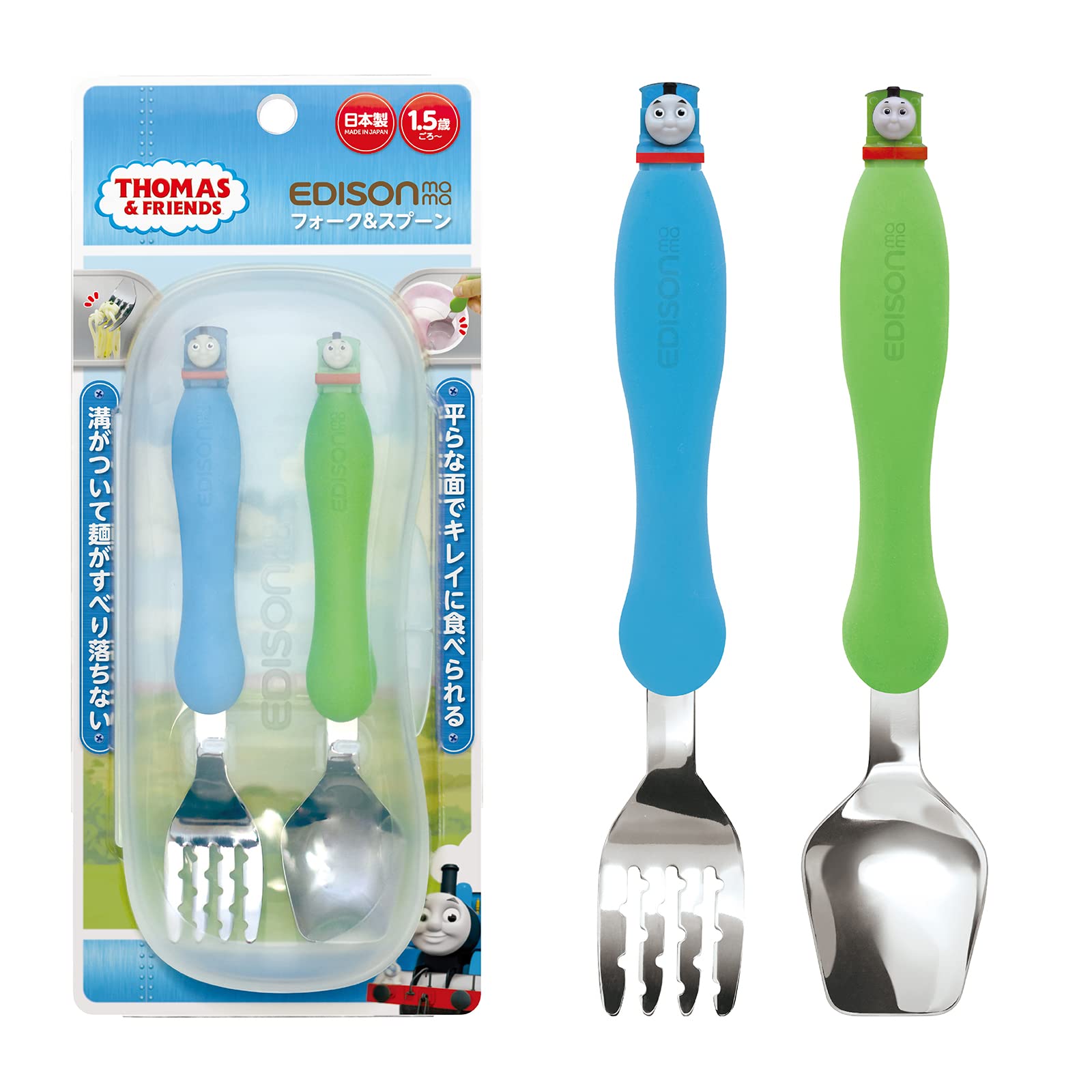 EDISONmama Fork Spoon 14cm years old with the Tank Engine Percy Thomas 2 pieces KJ2910 & 1.5 ~ case/Thomas &
EDISONmama Fork Spoon 14cm years old with the Tank Engine Percy Thomas 2 pieces KJ2910 & 1.5 ~ case/Thomas &