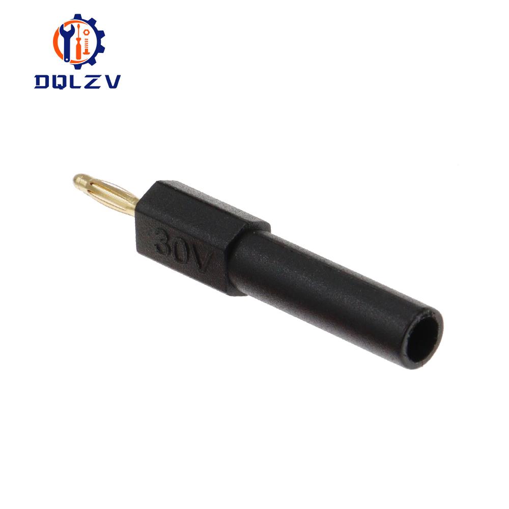 Gold Plated 2MM Small Male Banana Plug To 4MM Female Jack Connector Adapter 2PCS чёрный
Gold Plated 2MM Small Male Banana Plug To 4MM Female Jack Connector Adapter 2PCS чёрный