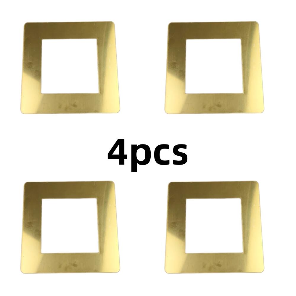 4pcs 15X15cm Switch Sticker Home Decor Wall Stickers Decor Living Room Mirror Style Photo Frame For Home Wall Decoration 4pcs золотий
4pcs 15X15cm Switch Sticker Home Decor Wall Stickers Decor Living Room Mirror Style Photo Frame For Home Wall Decoration 4pcs золотий