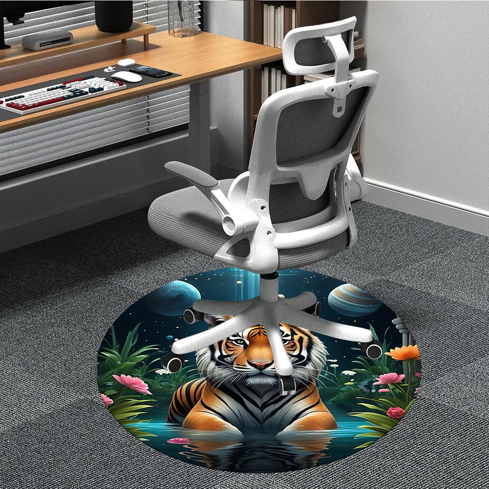 1pc Tiger Pond Night Scene Chair Carpet for Office Non-Slip, Machine Washable Rug for Office, Room - Holiday Decor, Machine Made yy251016198 80cm by 80cm
1pc Tiger Pond Night Scene Chair Carpet for Office Non-Slip, Machine Washable Rug for Office, Room - Holiday Decor, Machine Made yy251016198 80cm by 80cm