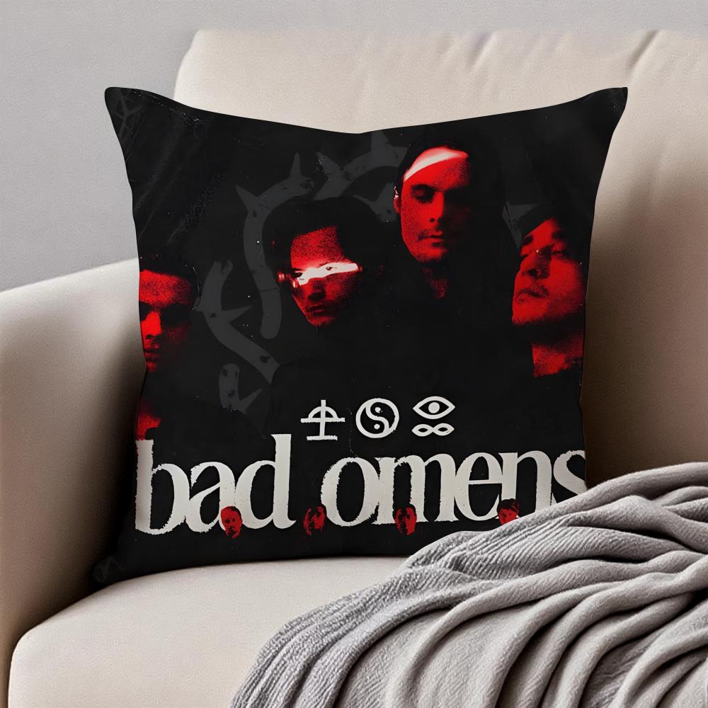 Heavy American Band BBad Omens Cushion Cover Pillowcase Antidustmite Invisible Zipper Short Plush Sofa Cushion 30X30cm
Heavy American Band BBad Omens Cushion Cover Pillowcase Antidustmite Invisible Zipper Short Plush Sofa Cushion 30X30cm