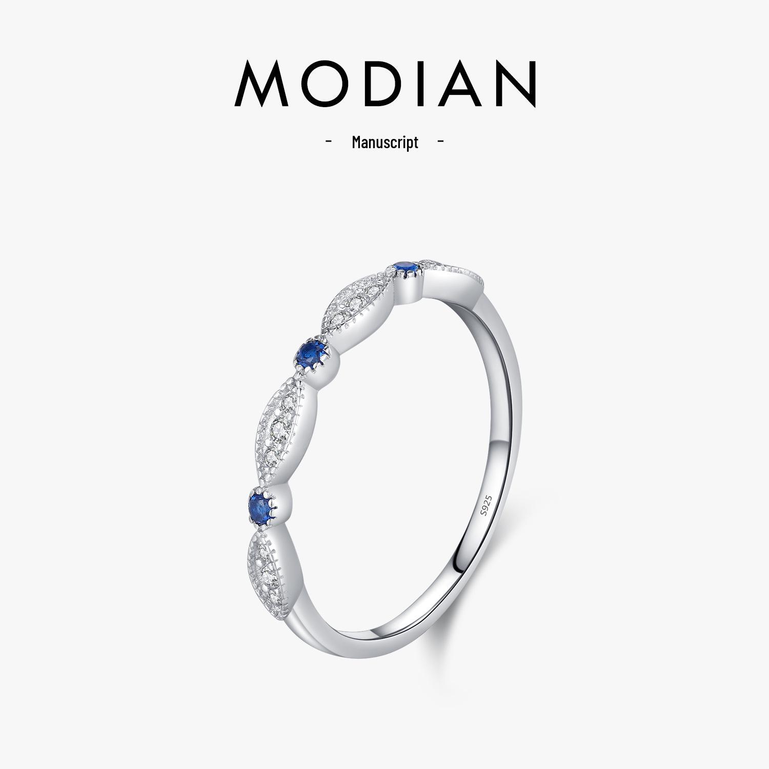 MODIAN S925 Sterling Silver Rhinestone Ring for Women – Elegant, Simple, Versatile Stacking Band US Size 5
MODIAN S925 Sterling Silver Rhinestone Ring for Women – Elegant, Simple, Versatile Stacking Band US Size 5