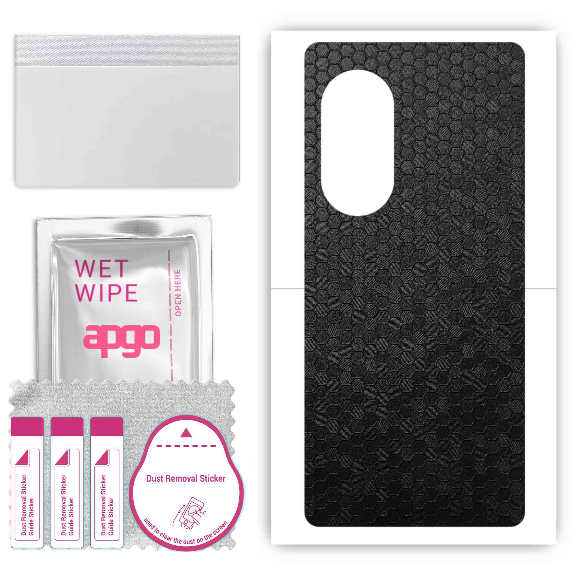 apgo Protective Skin Sticker for the back compatible with Huawei Nova 10 Youth Edition, Wrap Film, Foil, Vinyl - Pattern Black Honeycomb
apgo Protective Skin Sticker for the back compatible with Huawei Nova 10 Youth Edition, Wrap Film, Foil, Vinyl - Pattern Black Honeycomb