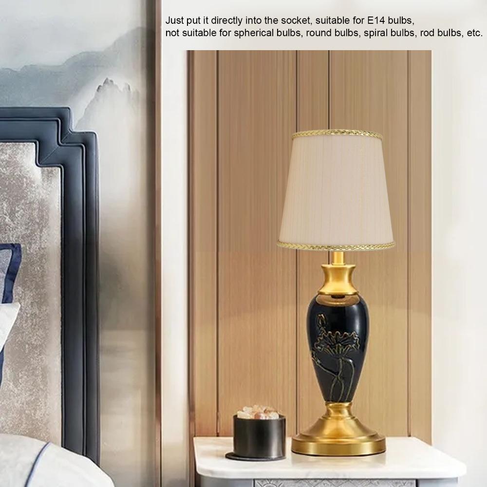 2PCS Clip On Design Lamp Cover 5.5 inch Height Small Lamp Shades Modern Lampshade Chandelier бежевий
2PCS Clip On Design Lamp Cover 5.5 inch Height Small Lamp Shades Modern Lampshade Chandelier бежевий
