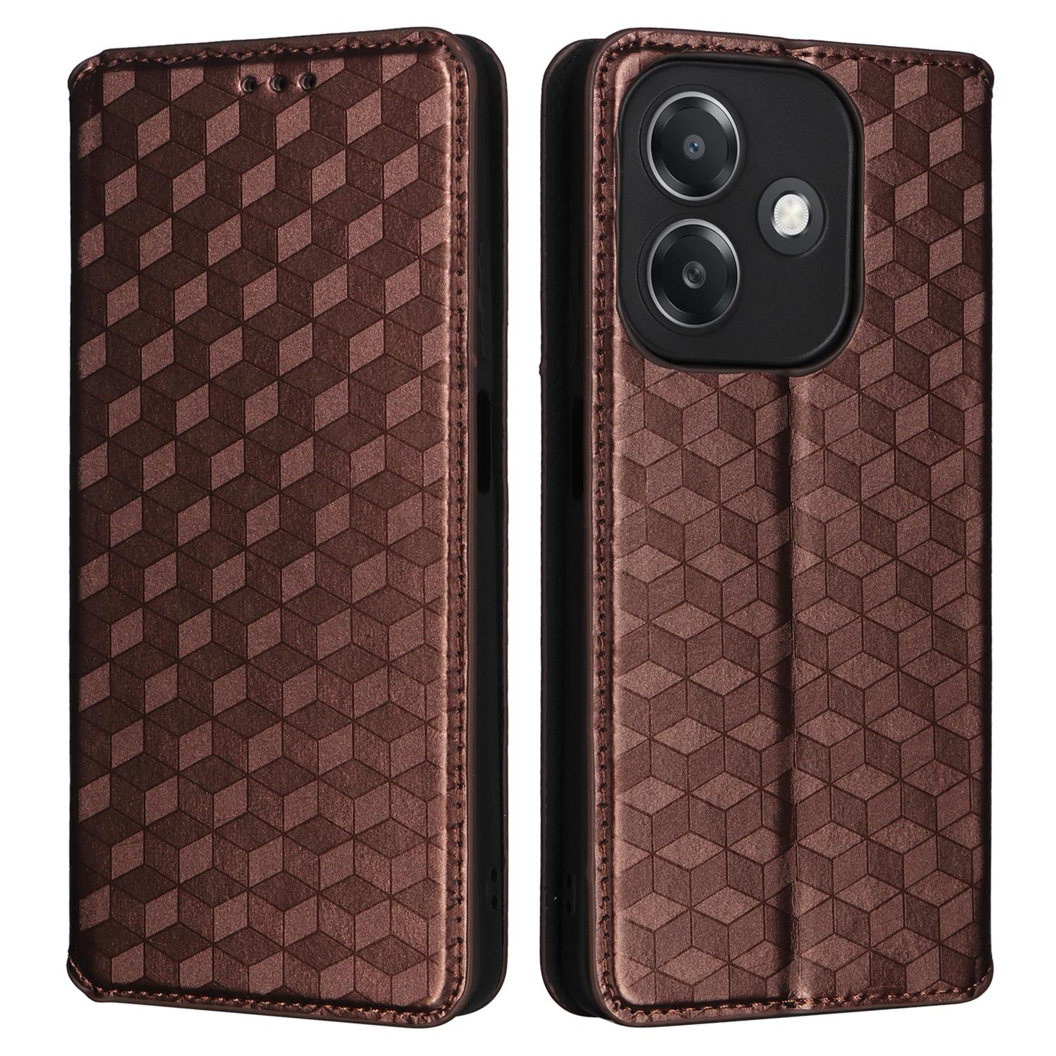 For Oppo A3 4G/A3 5G/A3x 4G/A3x 5G/A40M 4G/A40 4G/A3i 5G/A60 5G Wallet Case Rhombus Imprinted Leather Phone Cover Brown
For Oppo A3 4G/A3 5G/A3x 4G/A3x 5G/A40M 4G/A40 4G/A3i 5G/A60 5G Wallet Case Rhombus Imprinted Leather Phone Cover Brown