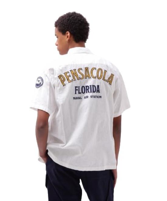 Avirex LINEN COTTON PENSACOLA WORK SHIRT, Men s, M, 033, Off-White, 783-4123005
Avirex LINEN COTTON PENSACOLA WORK SHIRT, Men s, M, 033, Off-White, 783-4123005