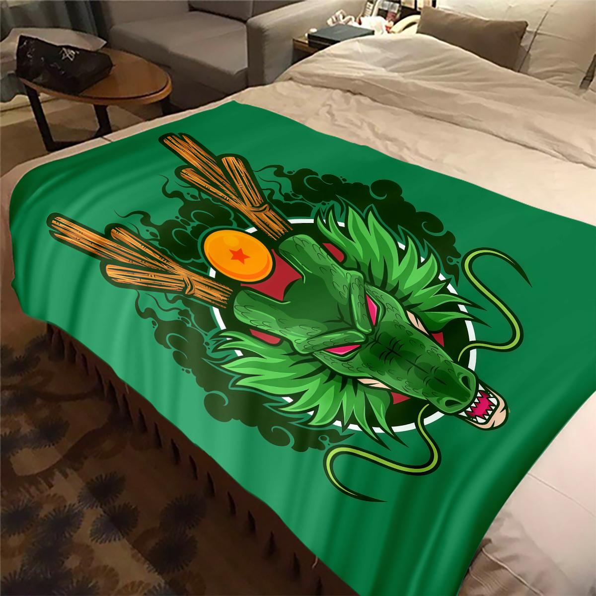 1PC Shenron Print Flannel Blanket, High quality All Seasons, Home Decor, Warmth and Comfort, Perfect for Christmas Gifts 80cm x 120cm
1PC Shenron Print Flannel Blanket, High quality All Seasons, Home Decor, Warmth and Comfort, Perfect for Christmas Gifts 80cm x 120cm