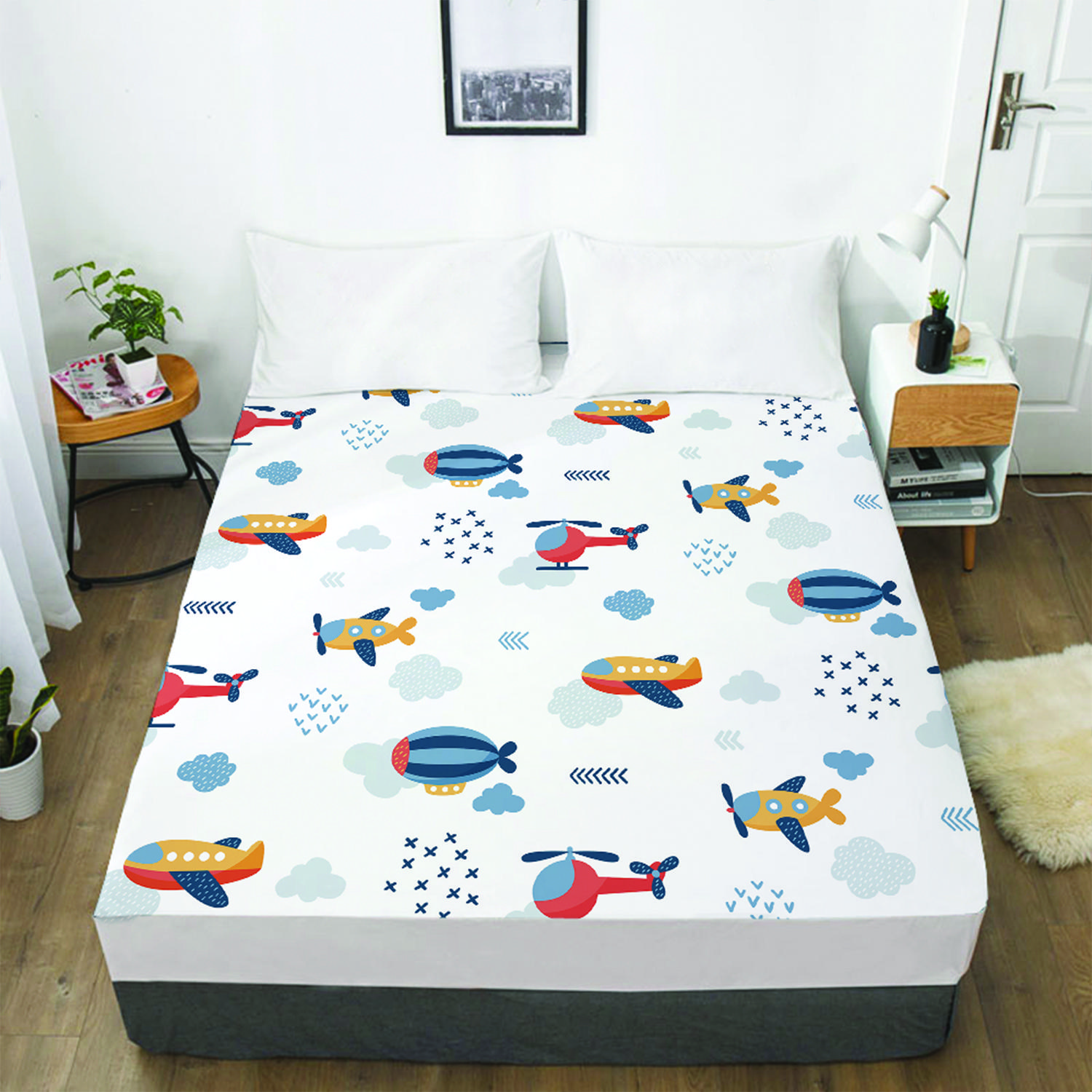 Various specifications of fitted sheets 3D printed patterns 3pcs sheets mattress covers elastic band bedding 120cmX200cmX30cm
Various specifications of fitted sheets 3D printed patterns 3pcs sheets mattress covers elastic band bedding 120cmX200cmX30cm