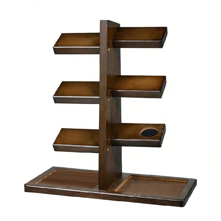 Modern Wood Watch Stand with Multilayer Design Practical Watches Display Tower for Necklaces Bracelets and Rings 1
Modern Wood Watch Stand with Multilayer Design Practical Watches Display Tower for Necklaces Bracelets and Rings 1