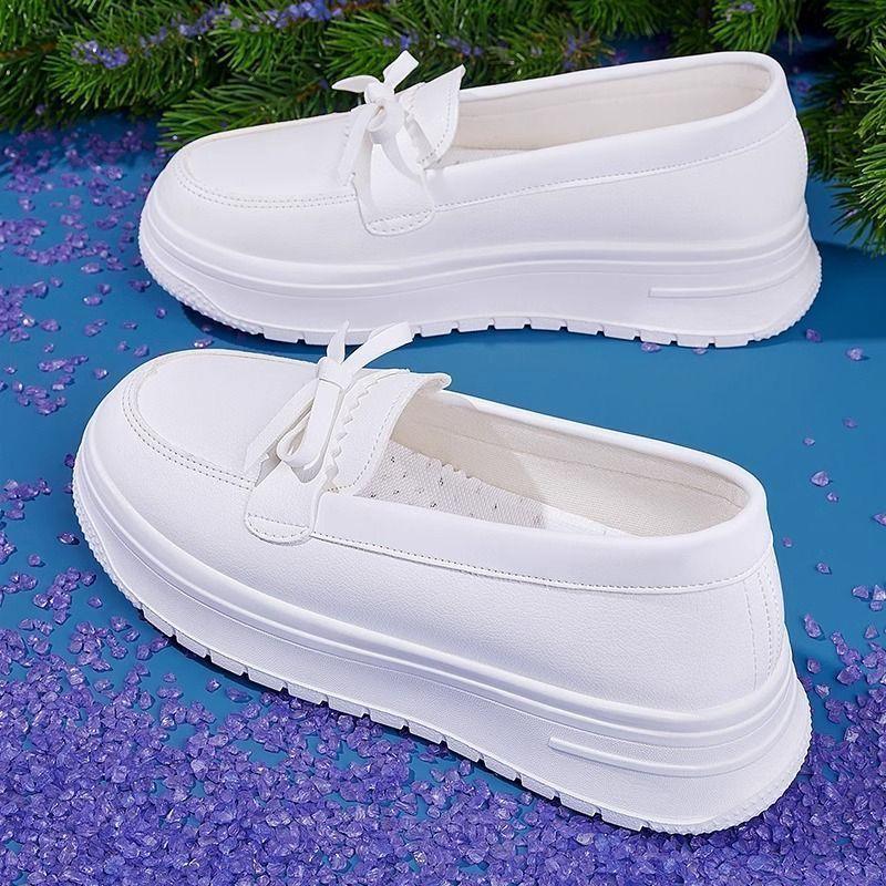 Nurse shoes women s soft sole breathable new soft leather non-smelly foot thick sole heightening autumn non-slip medical work shoes 40 білий
Nurse shoes women s soft sole breathable new soft leather non-smelly foot thick sole heightening autumn non-slip medical work shoes 40 білий