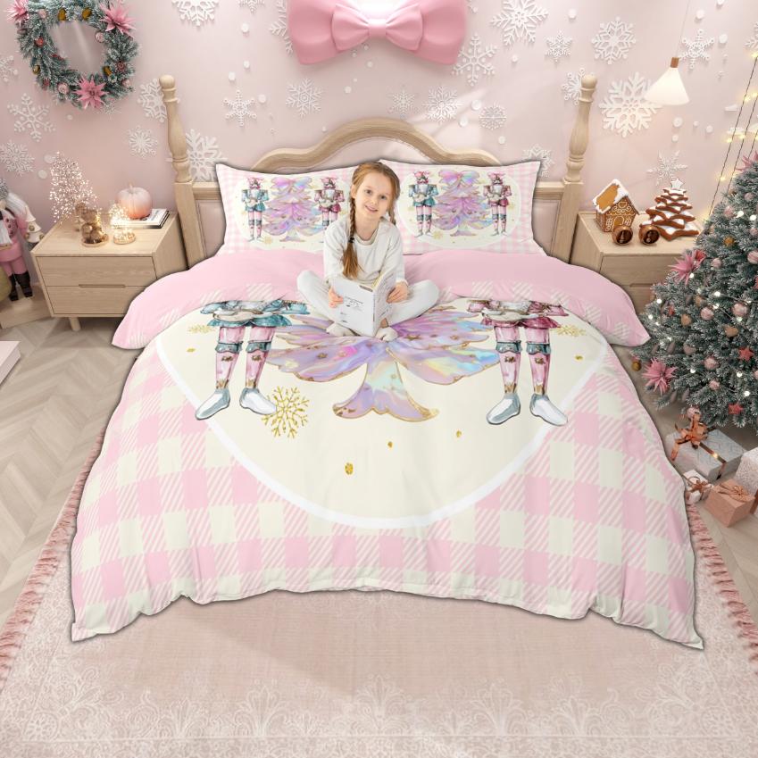 Comforter Homewish Kawaii Nutcracker For Kids Girls 2Pcs/3Pcs Cute Plaid Checkered Bedding Merry Xmas Bed Set Comforter (quilt)-EU Single(135*200cm)3pcs
Comforter Homewish Kawaii Nutcracker For Kids Girls 2Pcs/3Pcs Cute Plaid Checkered Bedding Merry Xmas Bed Set Comforter (quilt)-EU Single(135*200cm)3pcs