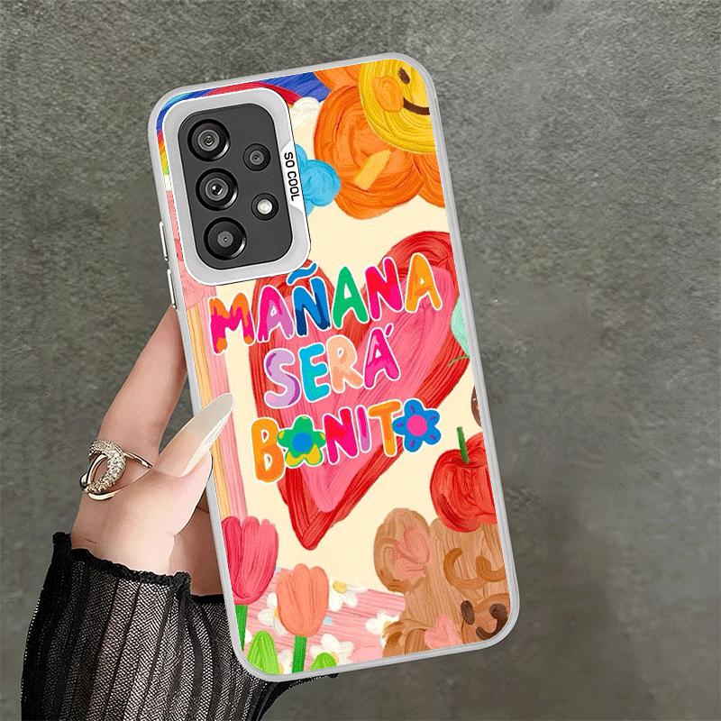 Karolg M-Manana Sera B-Bonito Shockproof Phone Case for Samsung A17 A16 A15 A14 A37 A57 A36 A56 A26 A35 A55 A25 A34 A54 A24 A13 Samsung A53
Karolg M-Manana Sera B-Bonito Shockproof Phone Case for Samsung A17 A16 A15 A14 A37 A57 A36 A56 A26 A35 A55 A25 A34 A54 A24 A13 Samsung A53