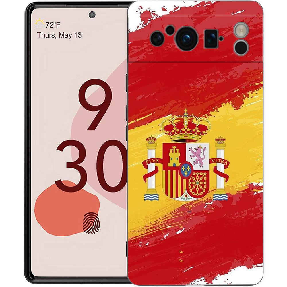spain flag Phone Case For Google Pixel 8 7 6 Pro 8A 6A 7A 5G Soft Silicone Shockproof TPU Black Cover Fundas Pixel 8
spain flag Phone Case For Google Pixel 8 7 6 Pro 8A 6A 7A 5G Soft Silicone Shockproof TPU Black Cover Fundas Pixel 8