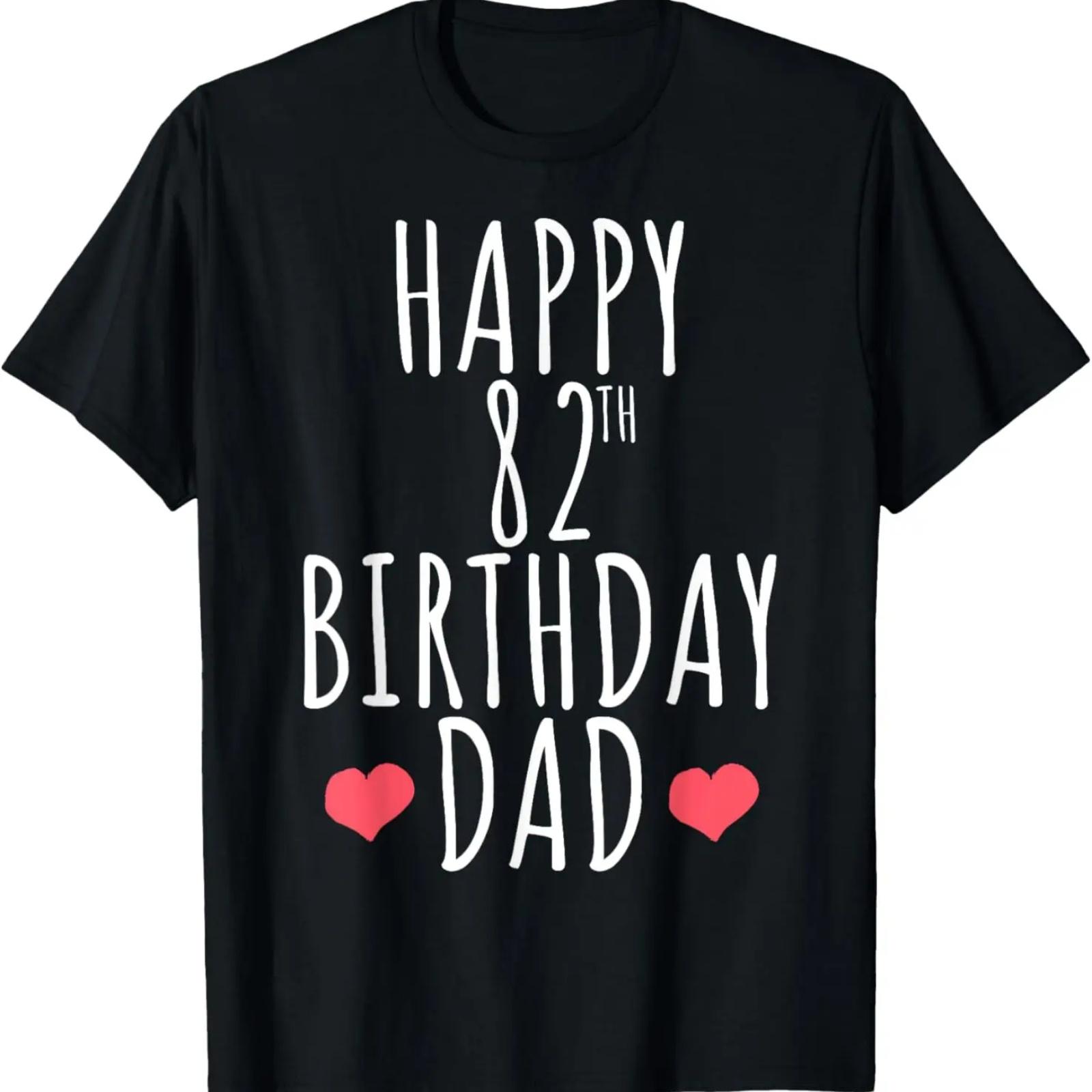 Happy Birthday Dad 82 Years Old Birthday 82th Dad T-Shirt XXXXXL чёрный
Happy Birthday Dad 82 Years Old Birthday 82th Dad T-Shirt XXXXXL чёрный