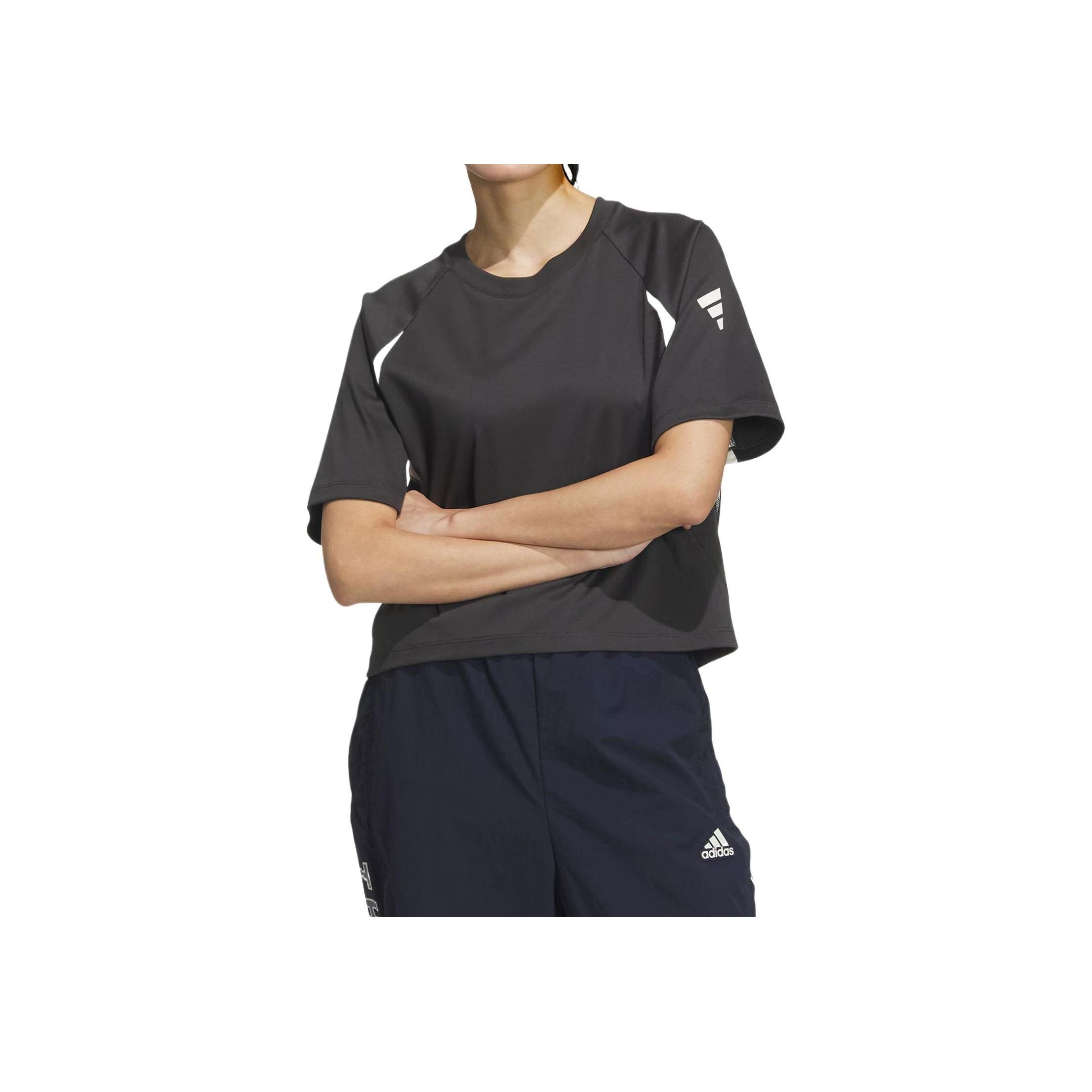 Adidas Футболка с коротким рукавом Future Style для активного отдыха, повседневная, с круглым вырезом, женская, цвет углеродно-черный JN3507 S
Adidas Футболка с коротким рукавом Future Style для активного отдыха, повседневная, с круглым вырезом, женская, цвет углеродно-черный JN3507 S