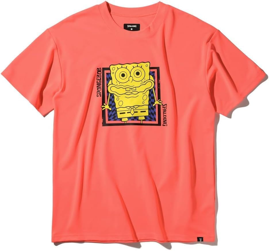 Spalding SpongeBob SquarePants Checkered Flag Coral T-Shirt, Size L, SMT25046S
Spalding SpongeBob SquarePants Checkered Flag Coral T-Shirt, Size L, SMT25046S