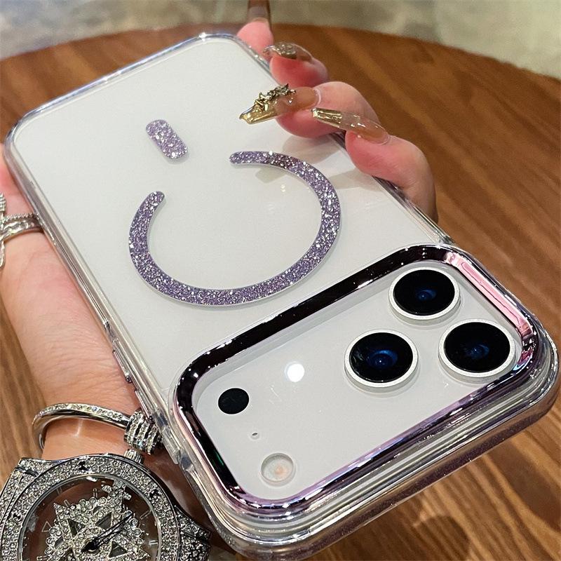 Glitter Magnetic Transparent Case for iPhone 17 Pro, Cross-Border Compatible with Apple 16, 15, and 14. 12 Pro Max
Glitter Magnetic Transparent Case for iPhone 17 Pro, Cross-Border Compatible with Apple 16, 15, and 14. 12 Pro Max