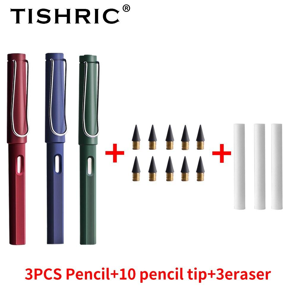 3PCS TISHRIC Бесконечный карандаш без чернил Инструменты для художника Рисование карандаш Набор детей Эскиз Написание карандаш Подарок Школьные принадлежности
3PCS TISHRIC Бесконечный карандаш без чернил Инструменты для художника Рисование карандаш Набор детей Эскиз Написание карандаш Подарок Школьные принадлежности