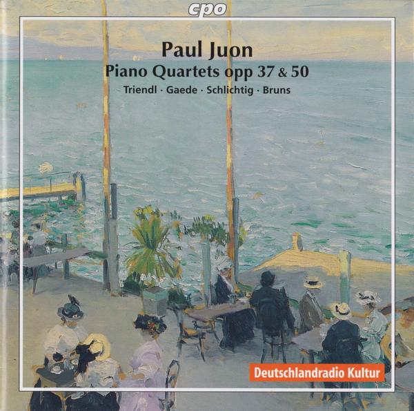 CD PAUL JUON OLIVER TRIENDL DANIEL Piano Quartets Opp 37 50 7772782 cpo Europe Classical Used
CD PAUL JUON OLIVER TRIENDL DANIEL Piano Quartets Opp 37 50 7772782 cpo Europe Classical Used