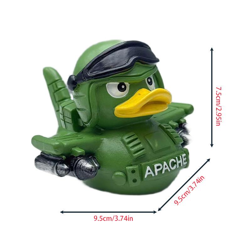Military Officer Duck Tank Aircraft Duck Figurine Resin Handicraft Airplane Duck
Military Officer Duck Tank Aircraft Duck Figurine Resin Handicraft Airplane Duck
