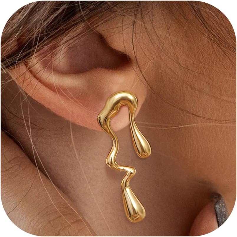 Bobisty Clip On Earrings for Women Trendy Non Piercing Flower Dangle Floral Earring 14K Gold Plated Lightweight Earrings Jewelry
Bobisty Clip On Earrings for Women Trendy Non Piercing Flower Dangle Floral Earring 14K Gold Plated Lightweight Earrings Jewelry