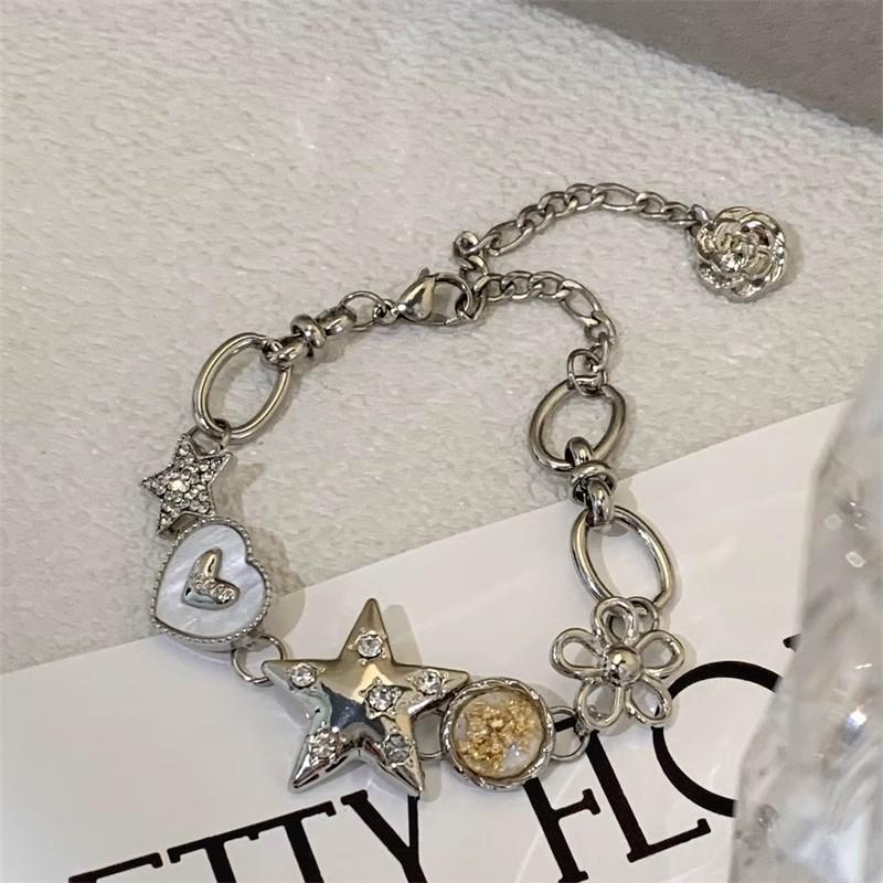 NewTide Personality Geometry Colored Metal Stone Bracelets Women Fashion Golden Hollow Link Charm Bracelets Party Jewerly Gifts
NewTide Personality Geometry Colored Metal Stone Bracelets Women Fashion Golden Hollow Link Charm Bracelets Party Jewerly Gifts