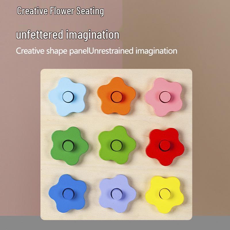 Flower Matching Game: Color Recognition & Fine Motor Skills Toy for Early Education
Flower Matching Game: Color Recognition & Fine Motor Skills Toy for Early Education
